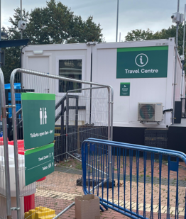 Huddersfield Temporary Travel Centre